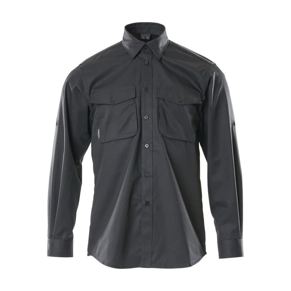 Black - Front - Mascot Mens Crossover Greenwood Shirt