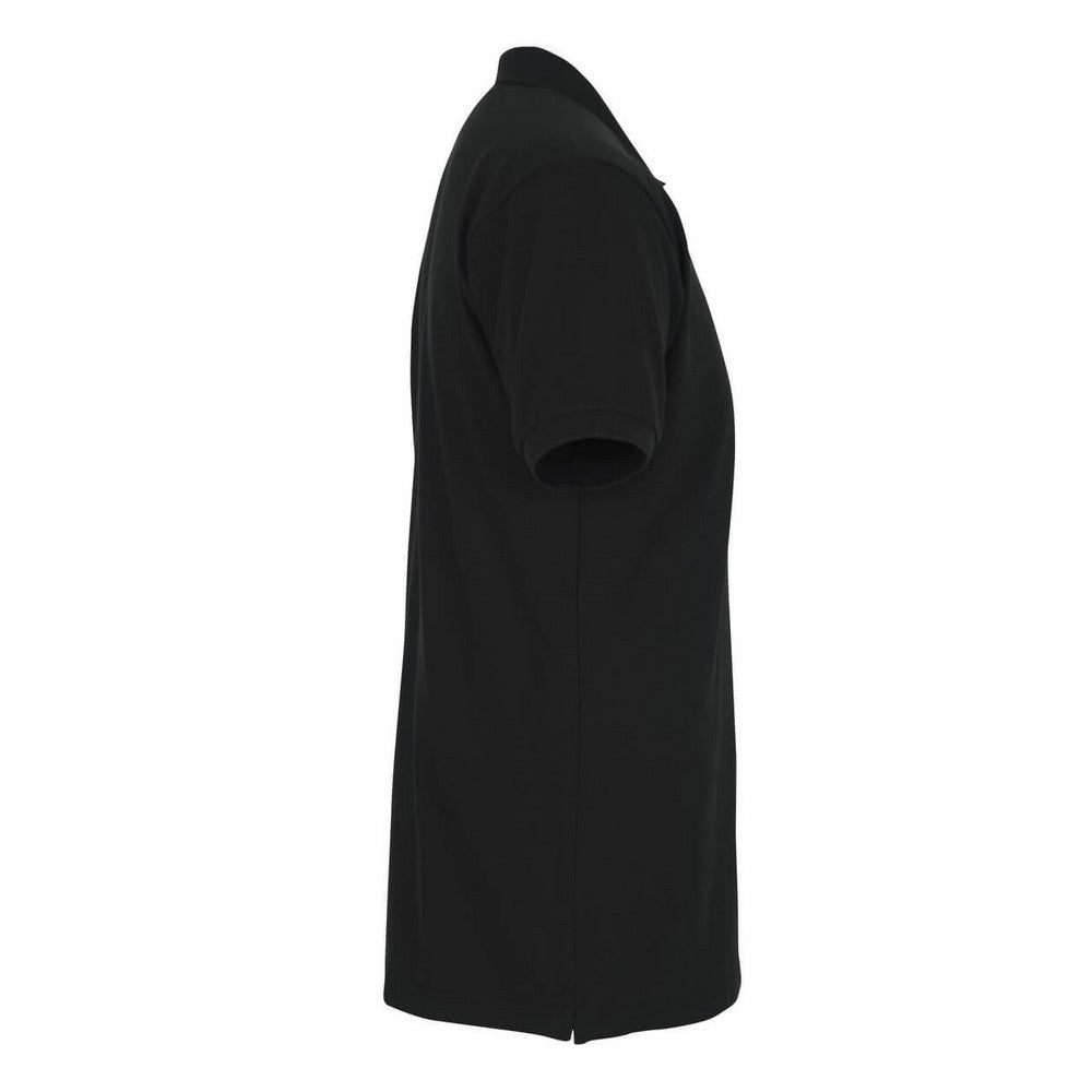 Black - Side - Mascot Mens Soroni Crossover Polo Shirt