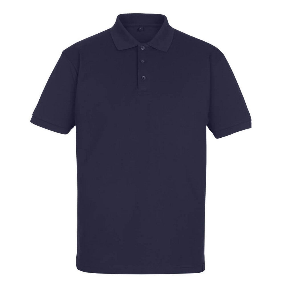 Navy - Front - Mascot Mens Soroni Crossover Polo Shirt