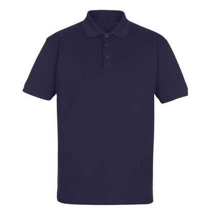 Navy - Front - Mascot Mens Soroni Crossover Polo Shirt