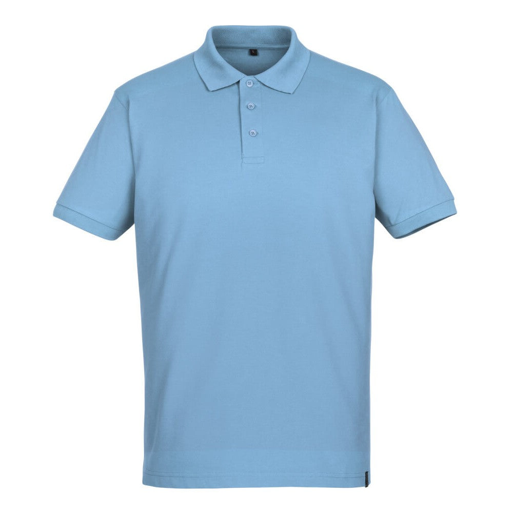 Light Blue - Front - Mascot Mens Soroni Crossover Polo Shirt