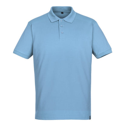 Light Blue - Front - Mascot Mens Soroni Crossover Polo Shirt