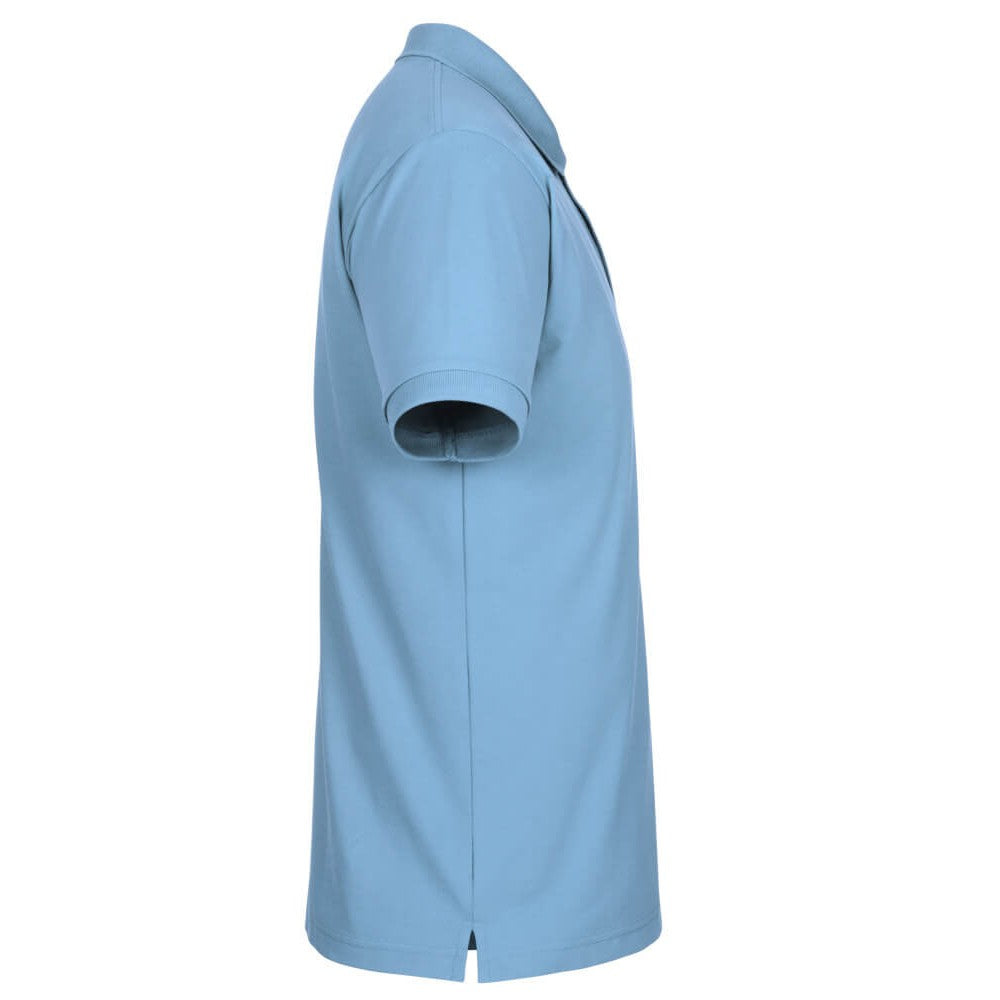 Light Blue - Side - Mascot Mens Soroni Crossover Polo Shirt