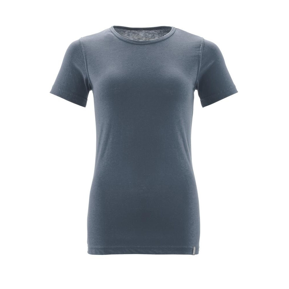 Stone Blue - Front - Mascot Womens-Ladies Crossover T-Shirt