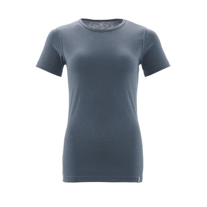 Stone Blue - Front - Mascot Womens-Ladies Crossover T-Shirt
