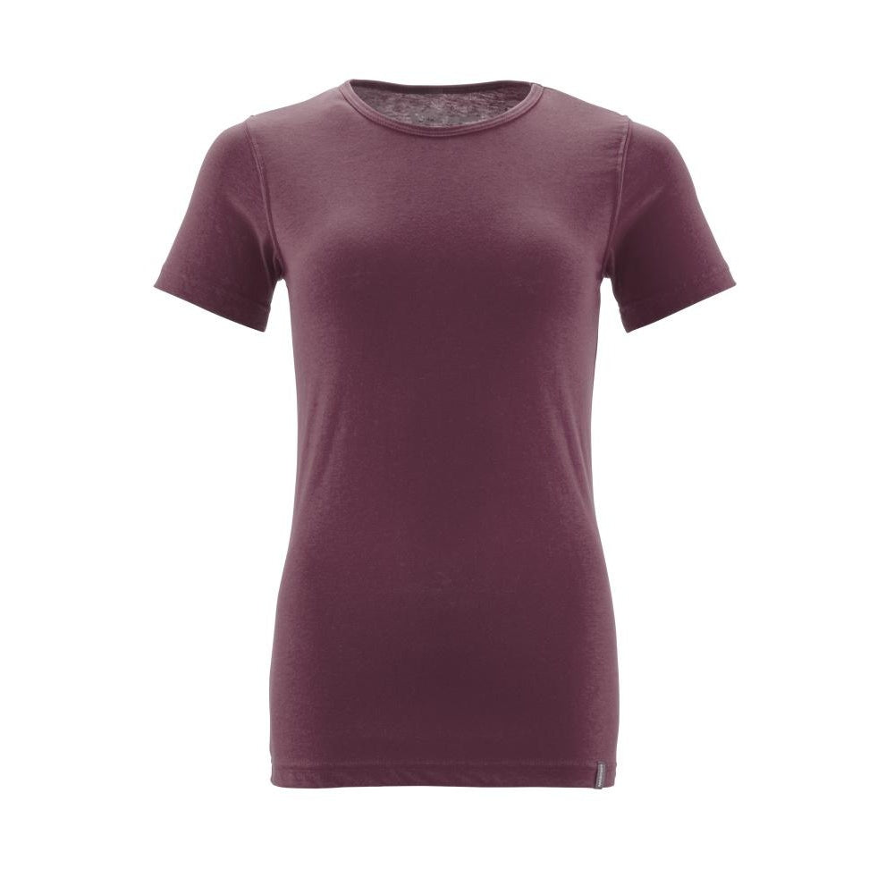 Bordeaux - Front - Mascot Womens-Ladies Crossover T-Shirt