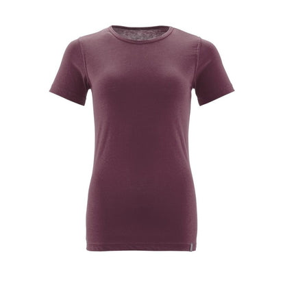 Bordeaux - Front - Mascot Womens-Ladies Crossover T-Shirt