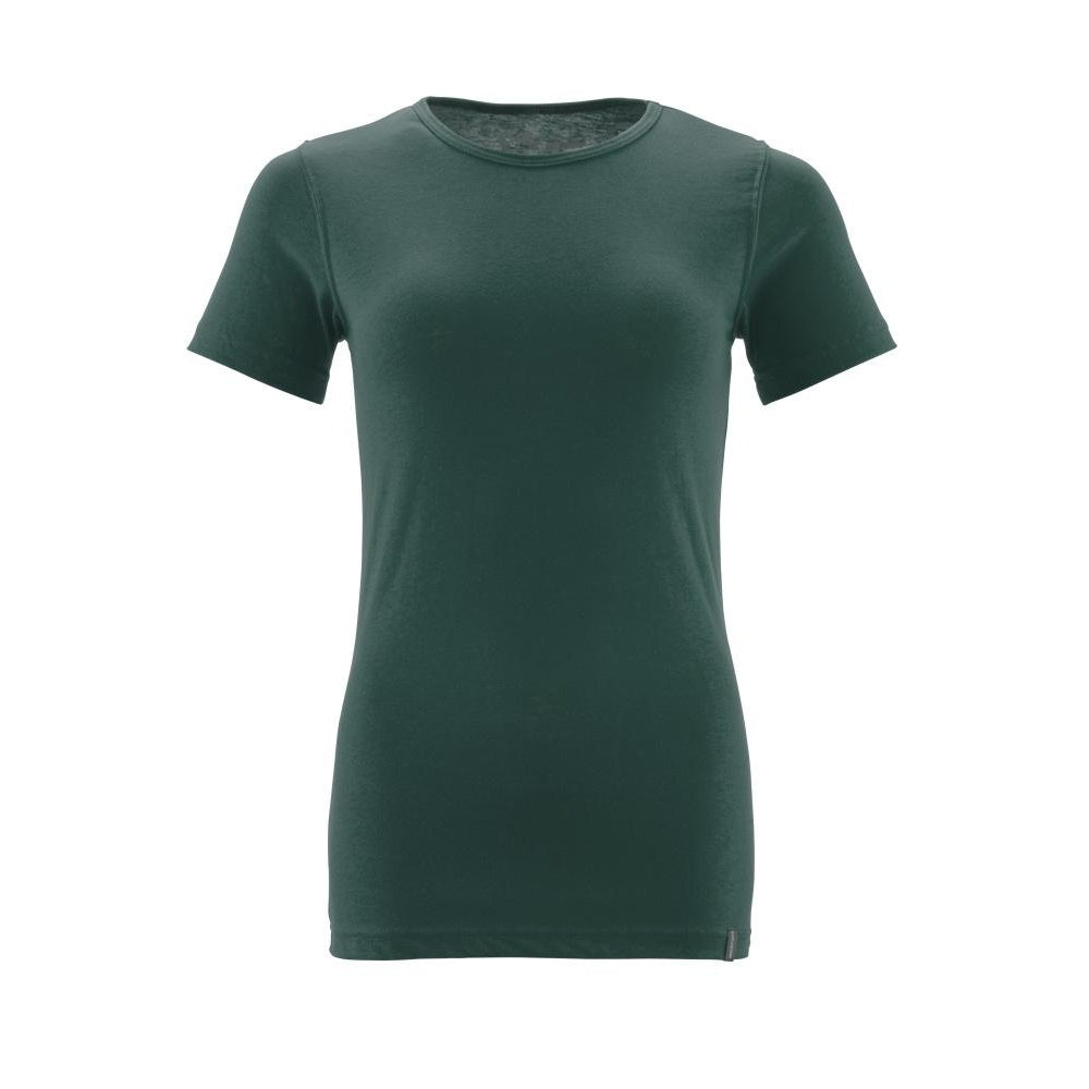 Forest Green - Front - Mascot Womens-Ladies Crossover T-Shirt