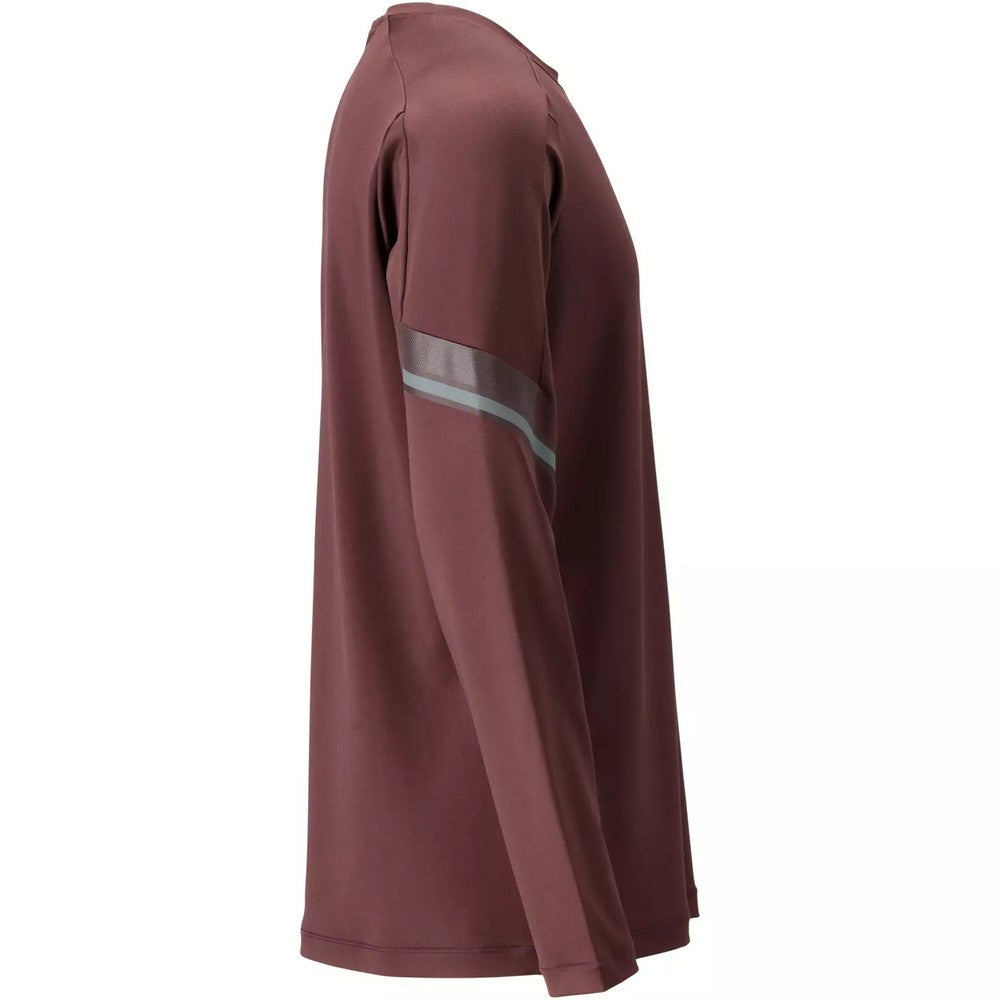 Bordeaux - Side - Mascot Mens Customised Long-Sleeved T-Shirt