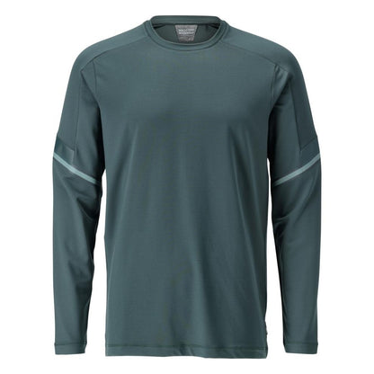 Forest Green - Front - Mascot Mens Customised Long-Sleeved T-Shirt
