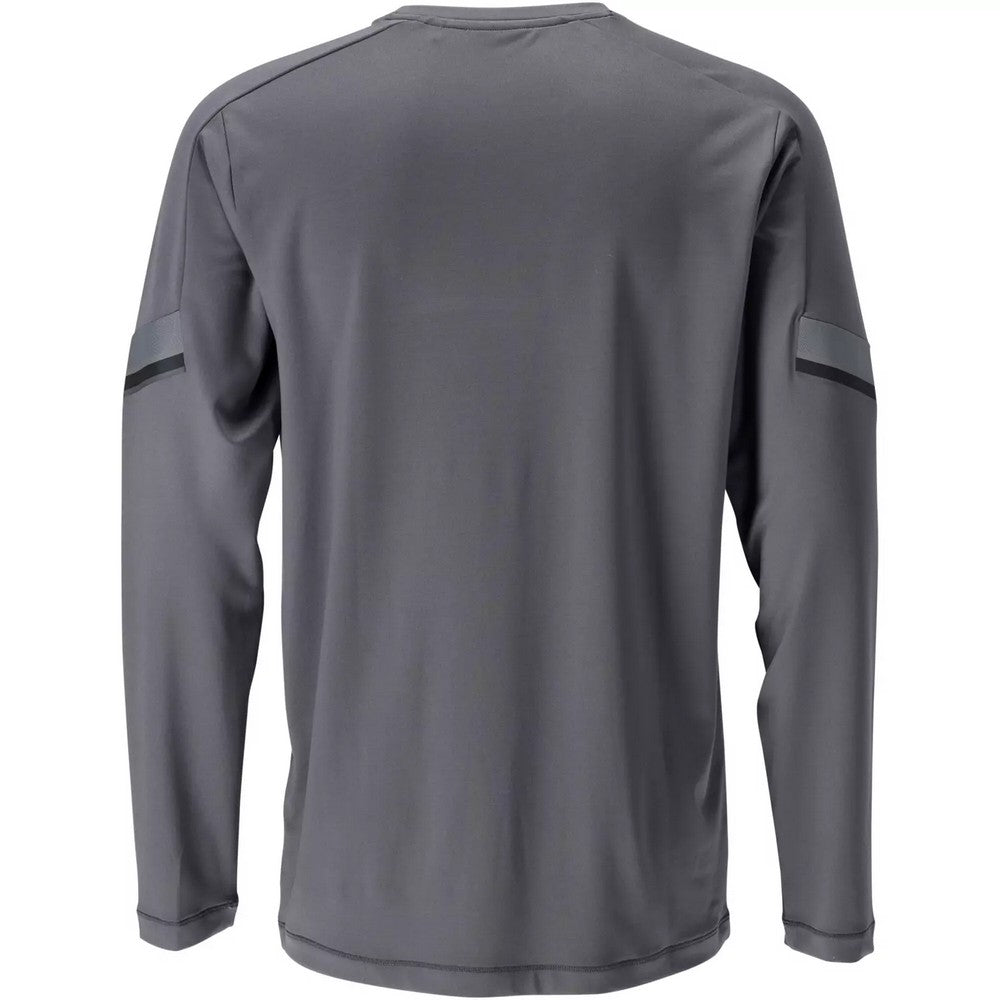 Stone Grey - Back - Mascot Mens Customised Long-Sleeved T-Shirt