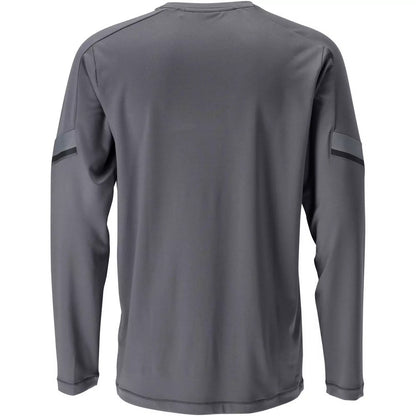 Stone Grey - Back - Mascot Mens Customised Long-Sleeved T-Shirt