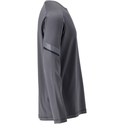 Stone Grey - Side - Mascot Mens Customised Long-Sleeved T-Shirt