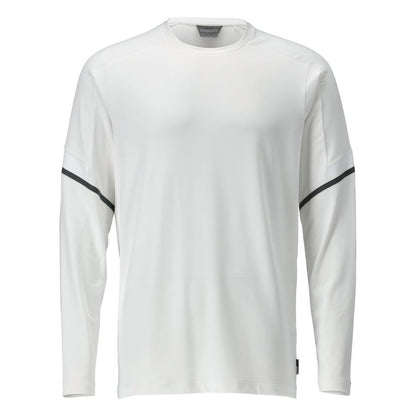 White - Front - Mascot Mens Customised Long-Sleeved T-Shirt