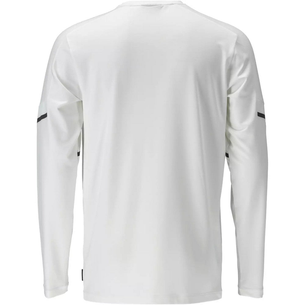 White - Back - Mascot Mens Customised Long-Sleeved T-Shirt