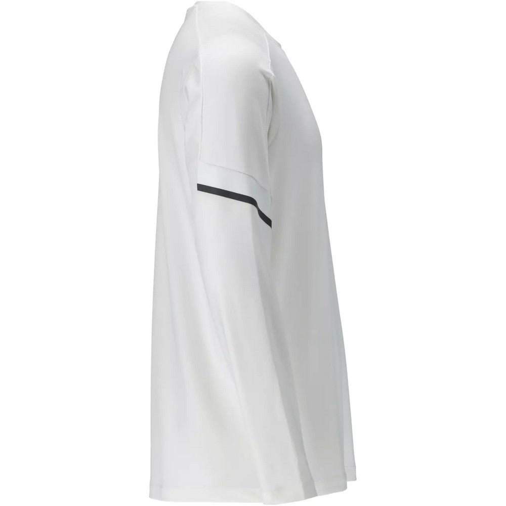 White - Side - Mascot Mens Customised Long-Sleeved T-Shirt