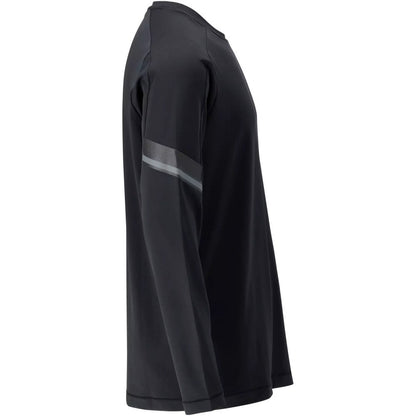 Black - Side - Mascot Mens Customised Long-Sleeved T-Shirt