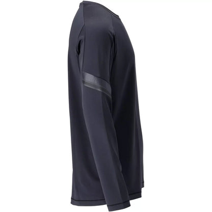 Dark Navy - Side - Mascot Mens Customised Long-Sleeved T-Shirt