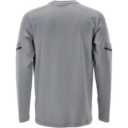 Silver Grey - Back - Mascot Mens Customised Long-Sleeved T-Shirt
