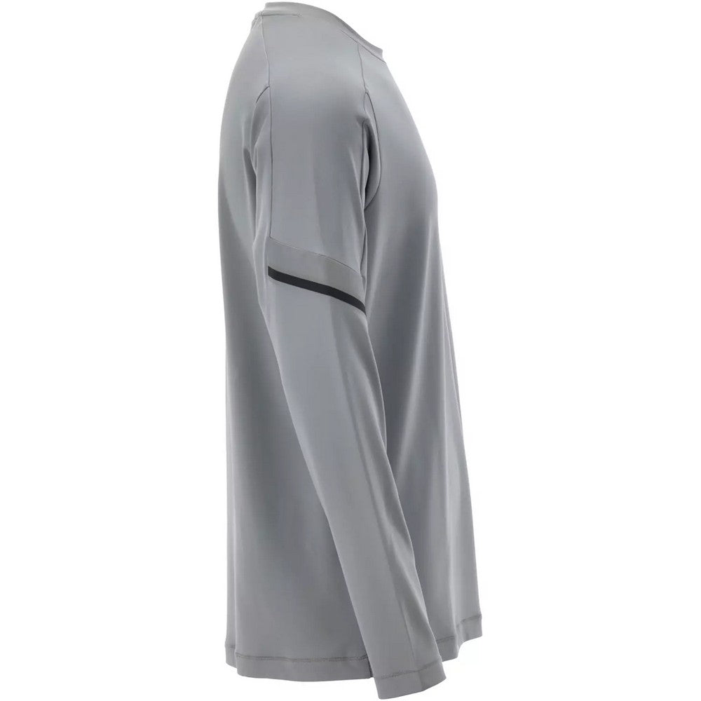 Silver Grey - Side - Mascot Mens Customised Long-Sleeved T-Shirt