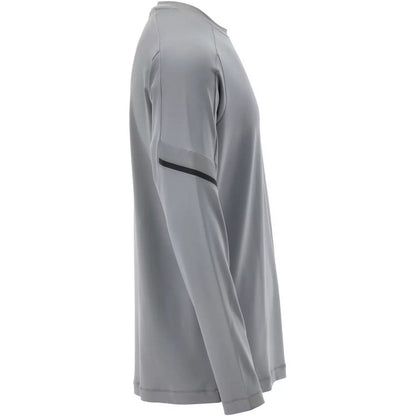 Silver Grey - Side - Mascot Mens Customised Long-Sleeved T-Shirt