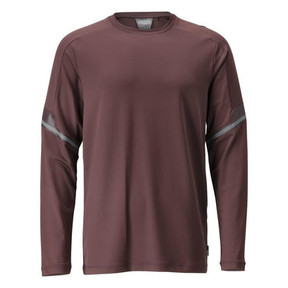 Bordeaux - Front - Mascot Mens Customised Long-Sleeved T-Shirt