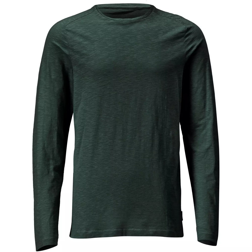 Forest Green - Front - Mascot Mens Customised Long-Sleeved T-Shirt