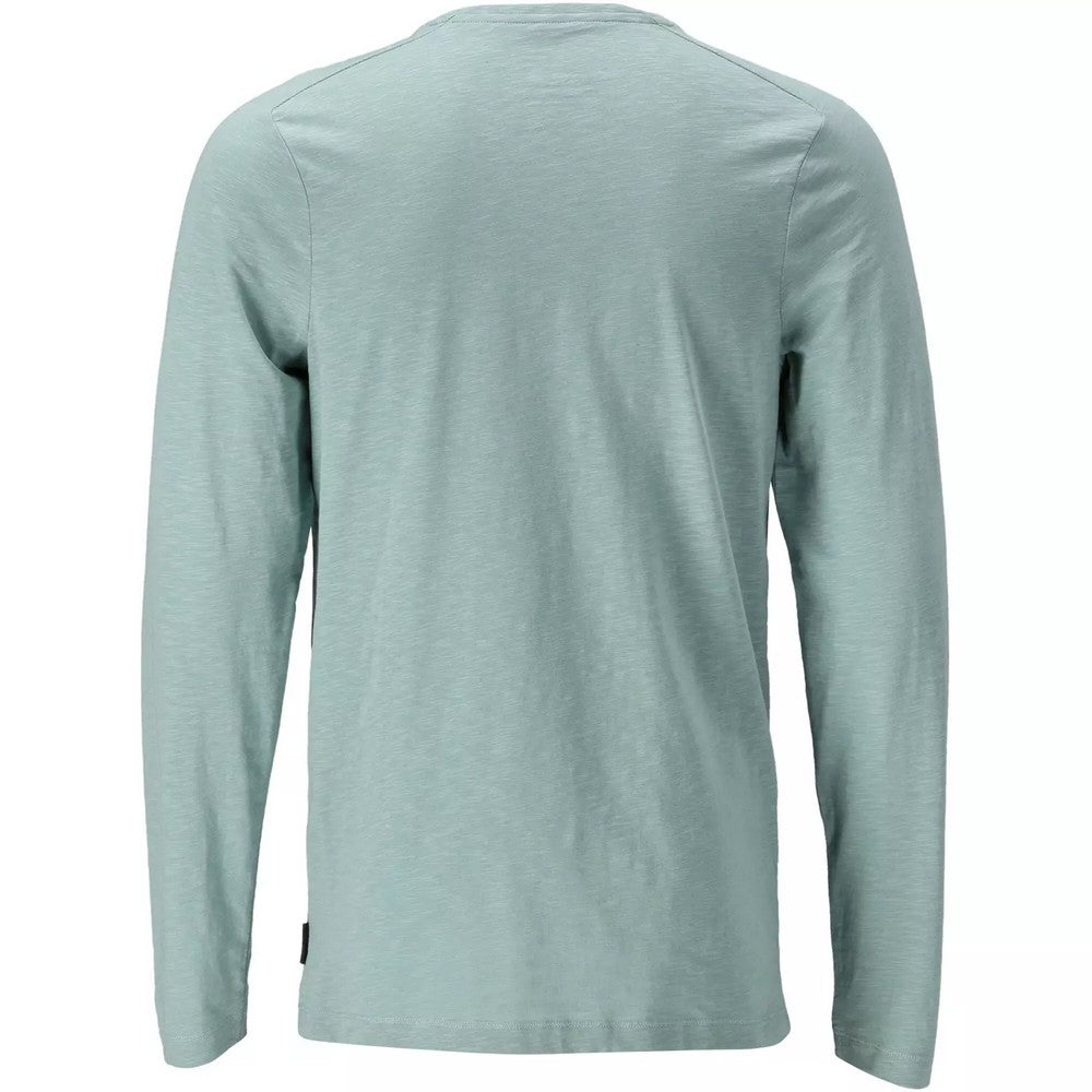 Dusty Green - Back - Mascot Mens Customised Long-Sleeved T-Shirt