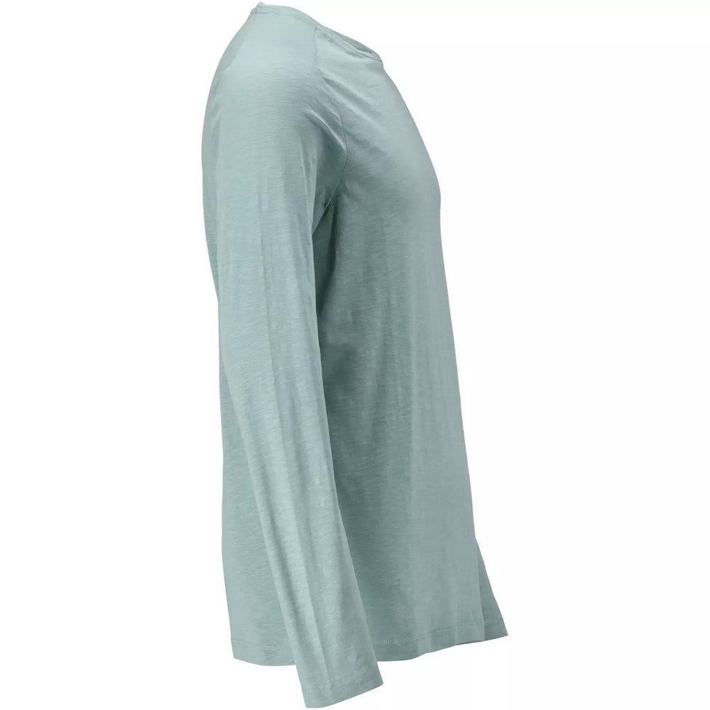 Dusty Green - Side - Mascot Mens Customised Long-Sleeved T-Shirt