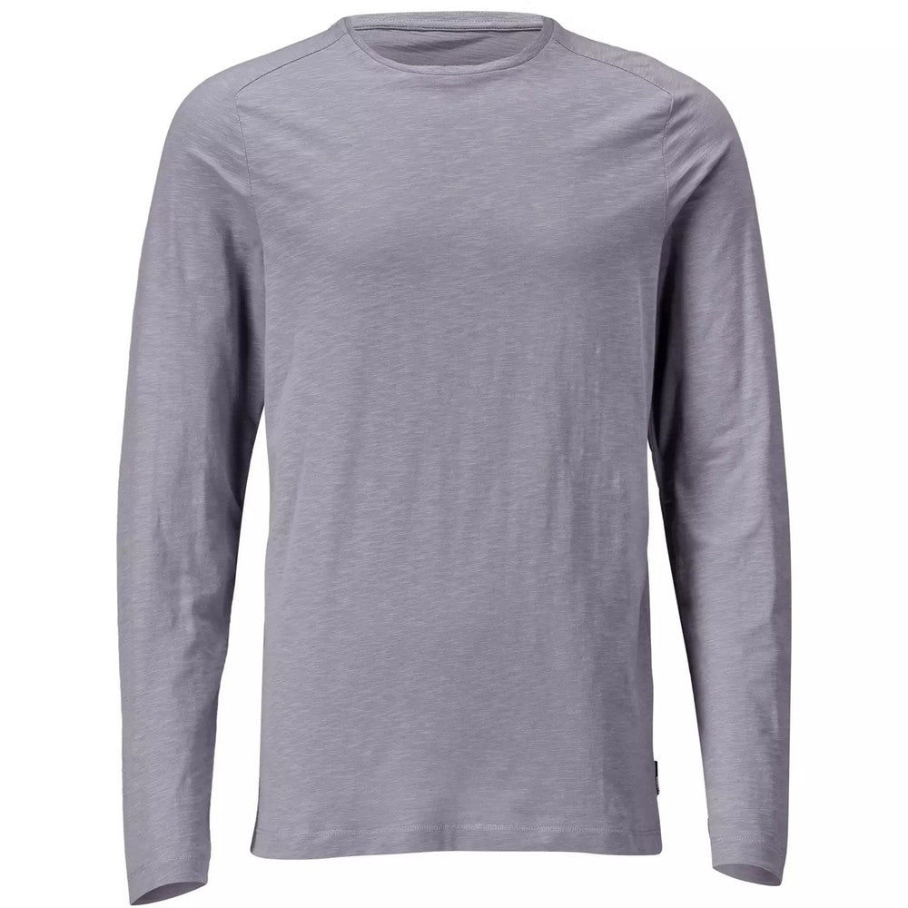 Light Stone Blue - Front - Mascot Mens Customised Long-Sleeved T-Shirt