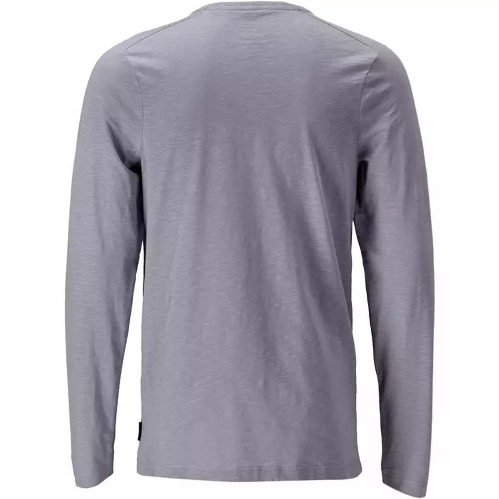 Light Stone Blue - Back - Mascot Mens Customised Long-Sleeved T-Shirt