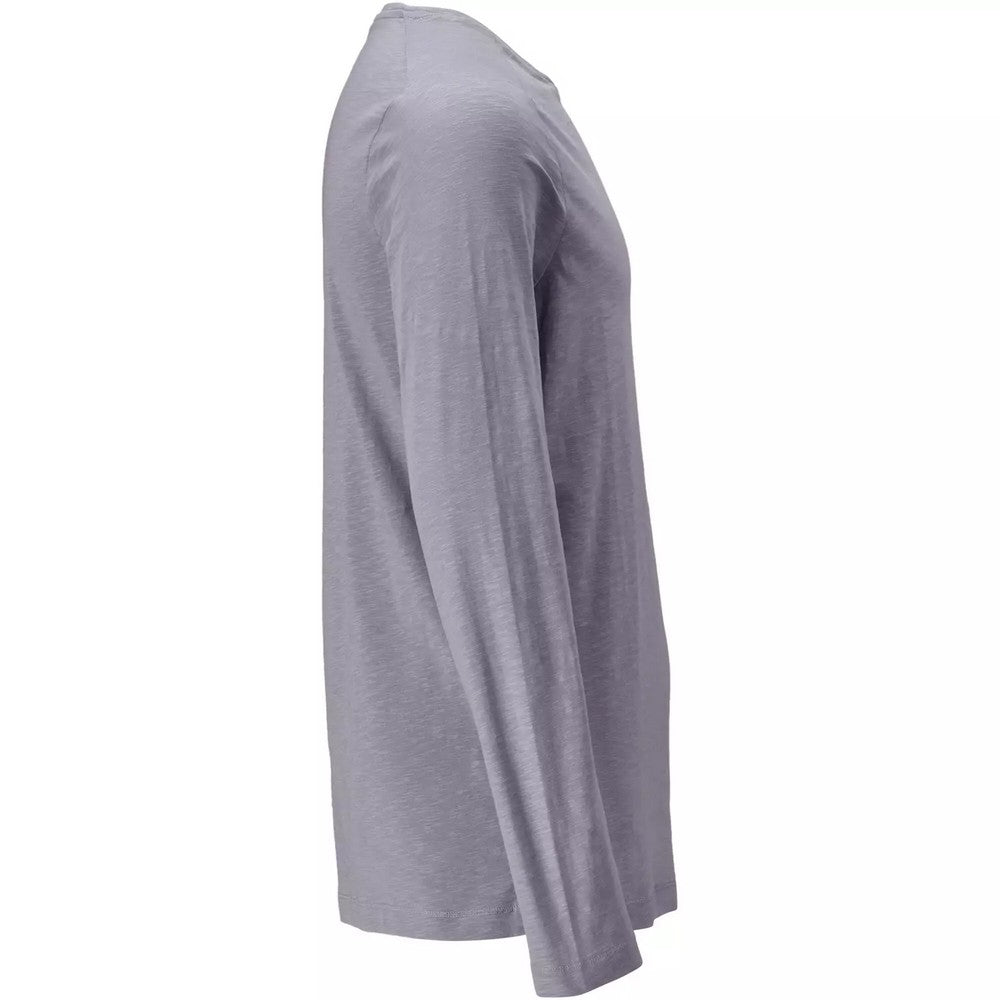 Light Stone Blue - Side - Mascot Mens Customised Long-Sleeved T-Shirt