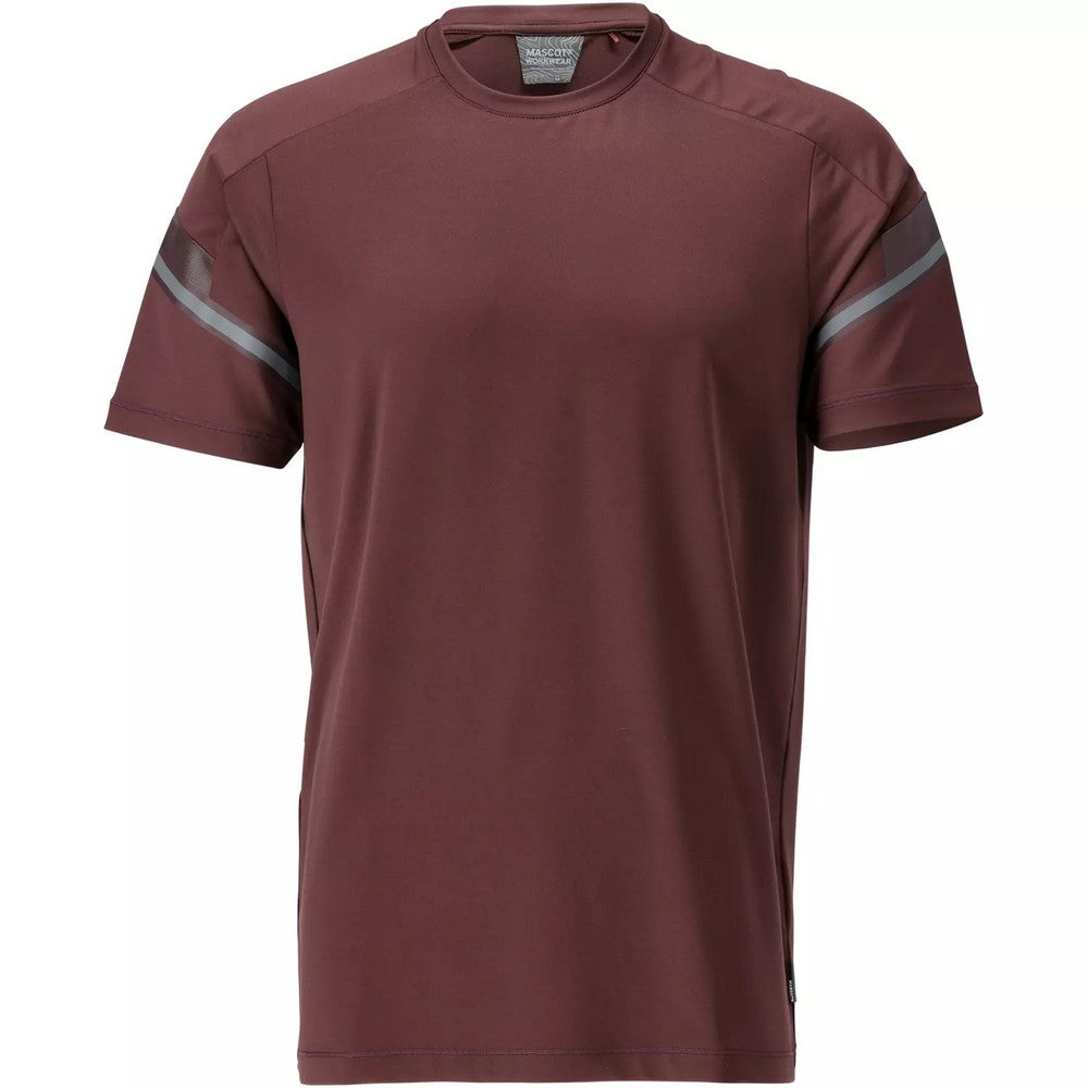 Bordeaux - Front - Mascot Mens Customised Short-Sleeved T-Shirt