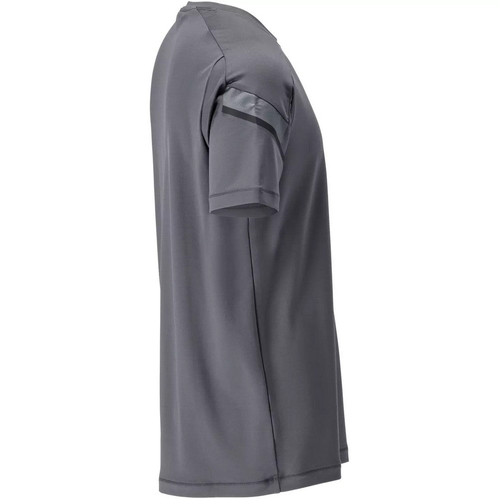 Stone Grey - Side - Mascot Mens Customised Short-Sleeved T-Shirt