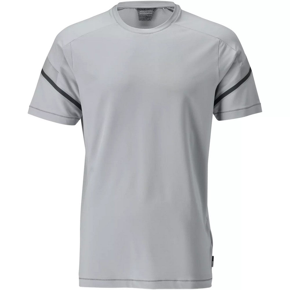 Silver Grey - Front - Mascot Mens Customised Short-Sleeved T-Shirt