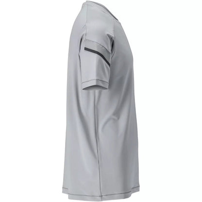 Silver Grey - Side - Mascot Mens Customised Short-Sleeved T-Shirt