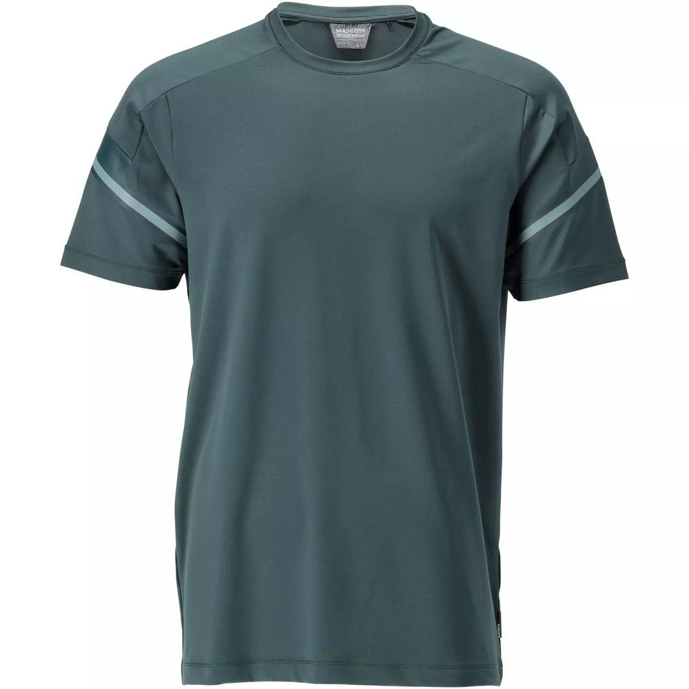 Forest Green - Front - Mascot Mens Customised Short-Sleeved T-Shirt