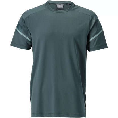 Forest Green - Front - Mascot Mens Customised Short-Sleeved T-Shirt