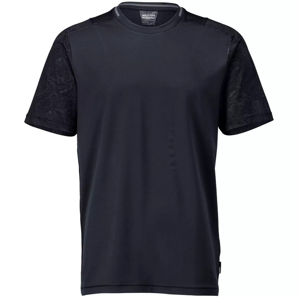 Dark Navy - Front - Mascot Mens Customised Short-Sleeved T-Shirt