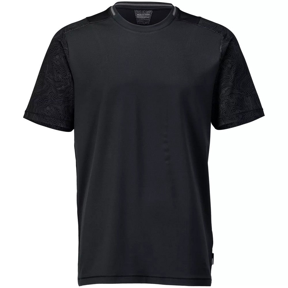 Black - Front - Mascot Mens Customised Short-Sleeved T-Shirt