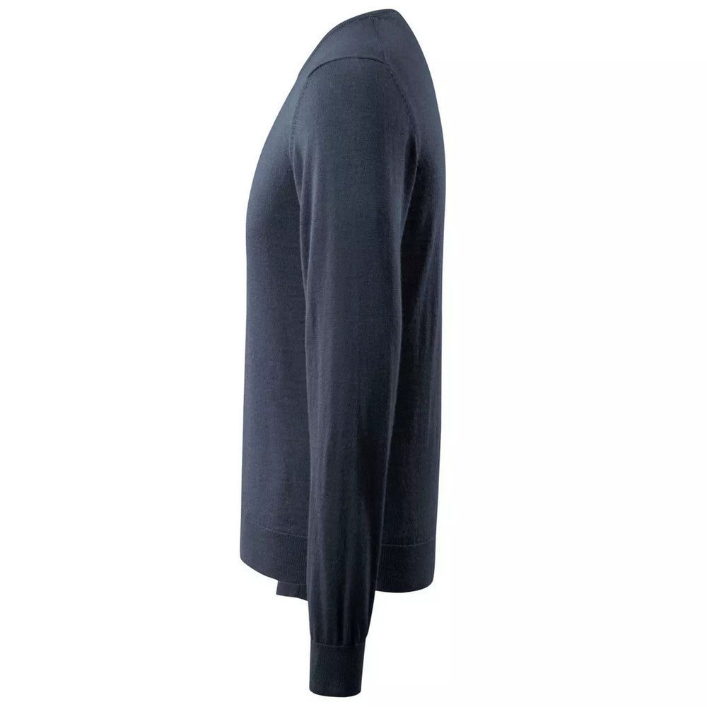 Dark Navy - Lifestyle - Mascot Mens Frontline Knitted Jumper