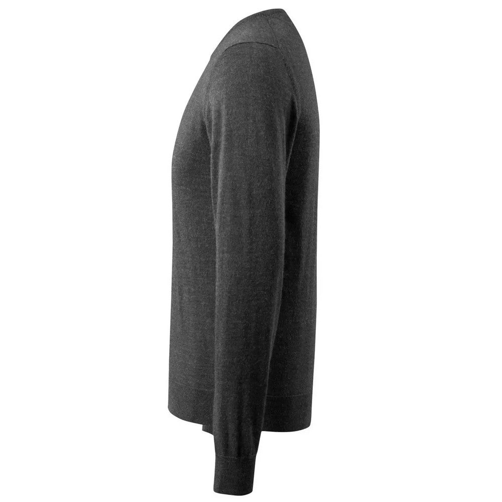 Dark Anthracite-Light Grey - Lifestyle - Mascot Mens Frontline Knitted Jumper