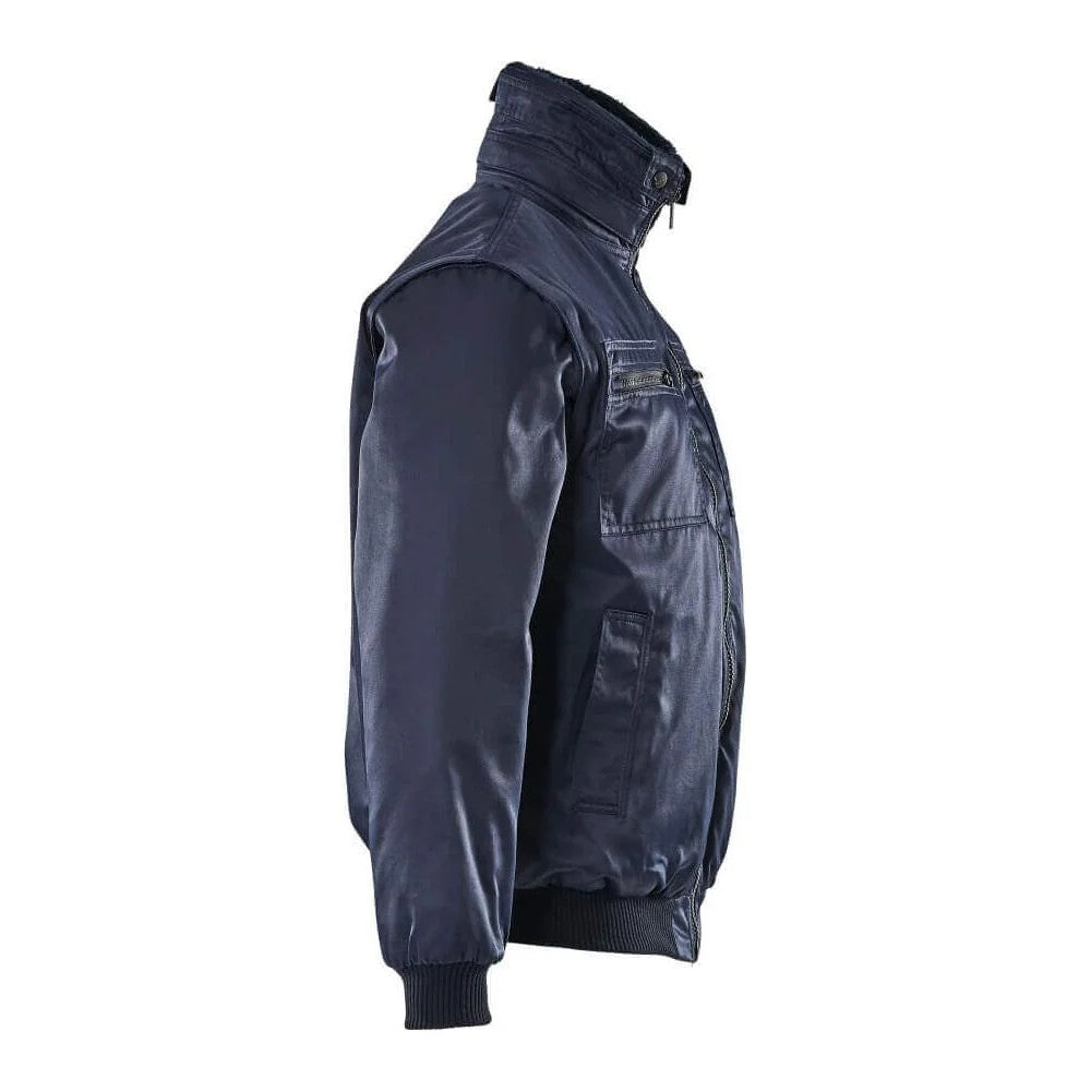 Navy - Back - Mascot Mens Originals Pilot Jacket