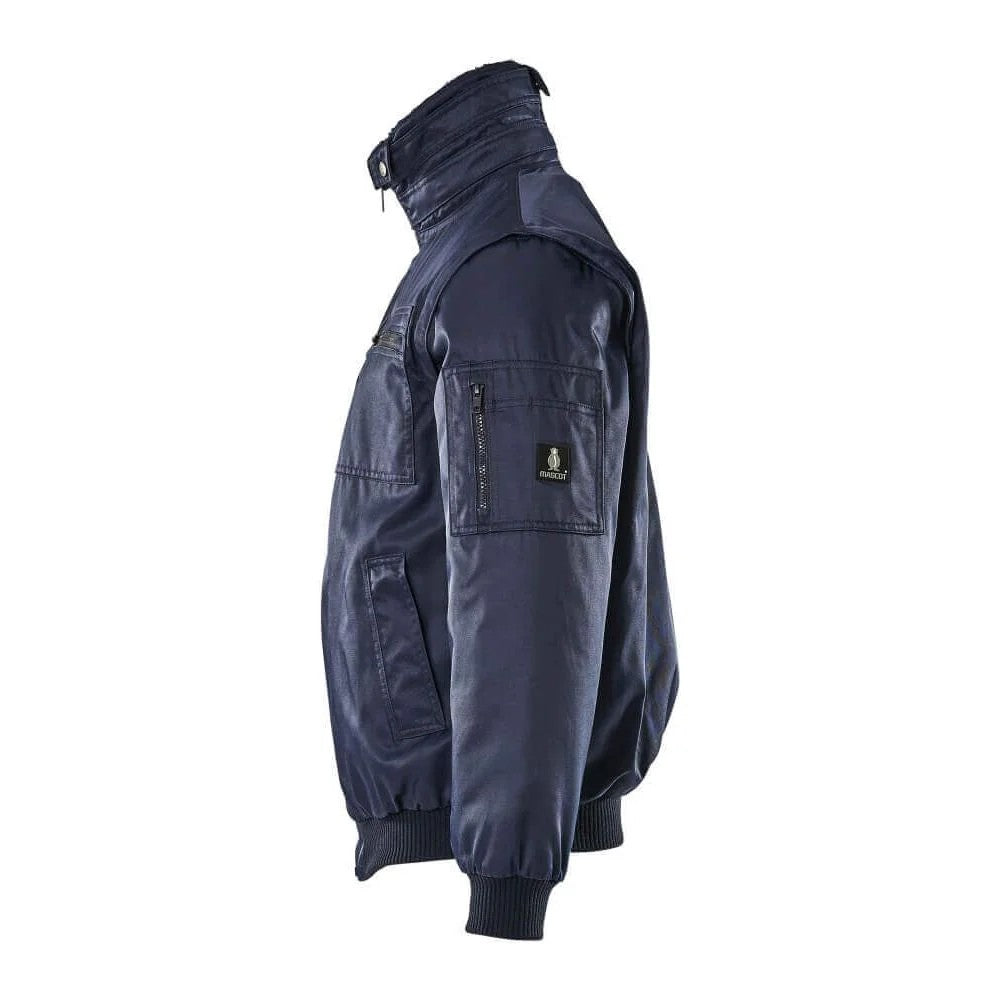 Navy - Side - Mascot Mens Originals Pilot Jacket