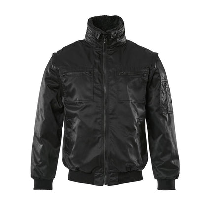 Black - Front - Mascot Mens Originals Pilot Jacket