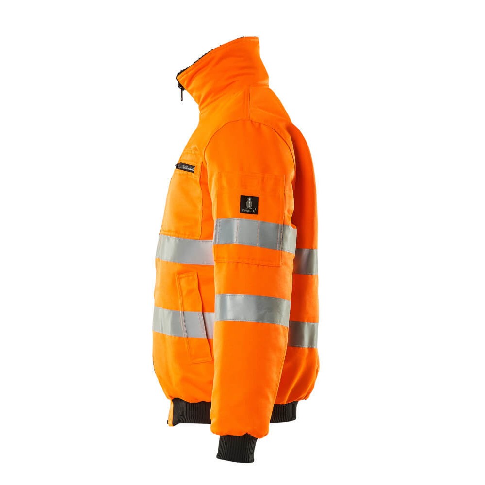 Hi Vis Orange - Lifestyle - Mascot Mens Safe Arctic Alaska Hi-Vis Pilot Jacket
