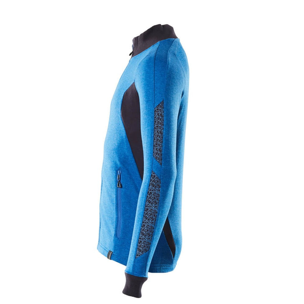 Azure Blue-Dark Navy - Lifestyle - Mascot Mens Accelerate Zipped Modern Jacket