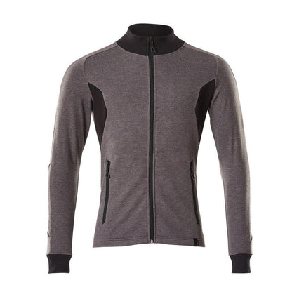 Dark Anthracite-Black - Front - Mascot Mens Accelerate Zipped Modern Jacket