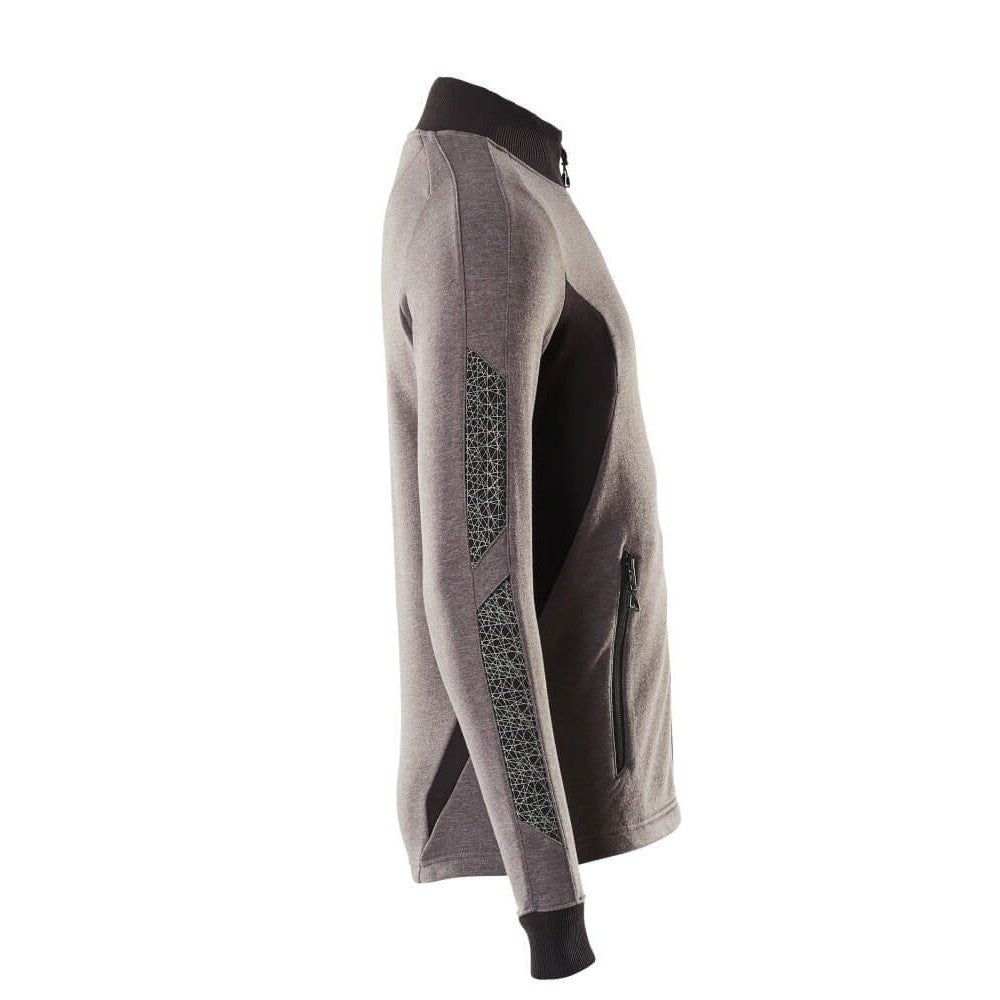 Dark Anthracite-Black - Side - Mascot Mens Accelerate Zipped Modern Jacket
