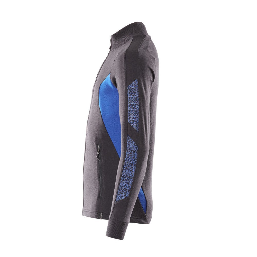 Dark Navy-Azure Blue - Lifestyle - Mascot Mens Accelerate Zipped Modern Jacket